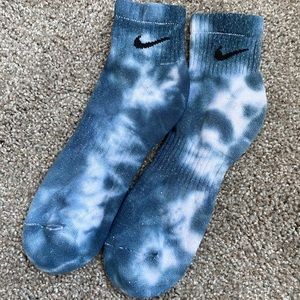 Tie-dye Nike Quarter Sock